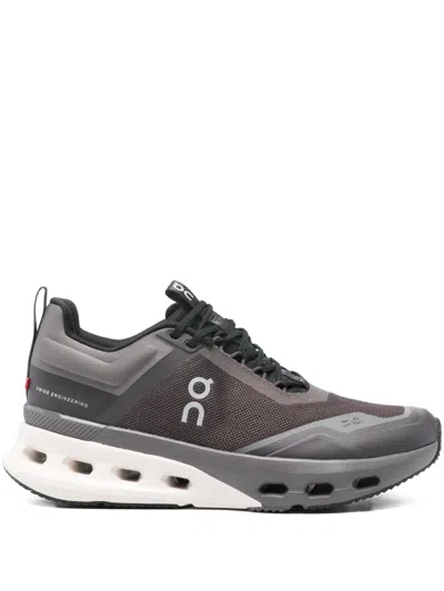 On Running Cloudnova X Sneakers In Brown