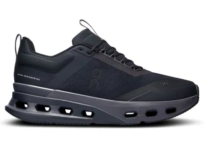 Pre-owned On Running Cloudnova X (women's) Sneakers In Black/eclipse