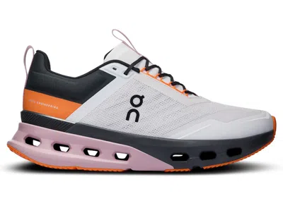Pre-owned On Running Cloudnova X (women's) Sneakers In Frost/orange