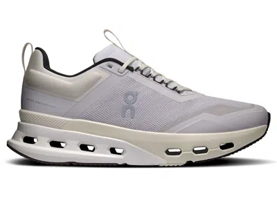 Pre-owned On Running Cloudnova X (women's) Sneakers In Silver/mulberry