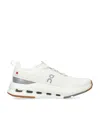 On Running Bone Kids' Cloudnova Youth Woven Trainers Eur 37.5 /4.5 Uk In White