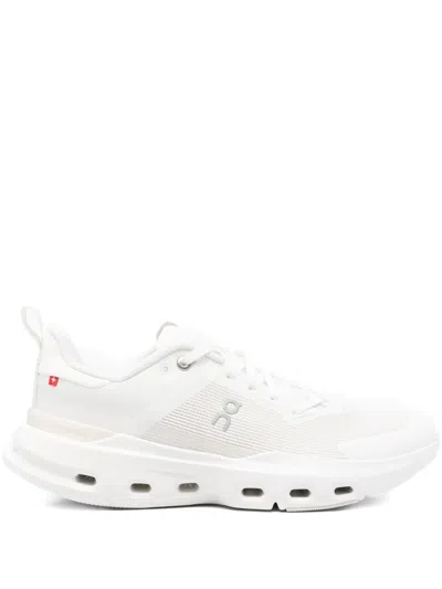 On Running Cloudpulse Next Lace-up Sneakers In White