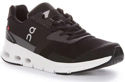 Pre-owned On Running Cloudrift Mens Sneaker Black White Size Us 6 - 13