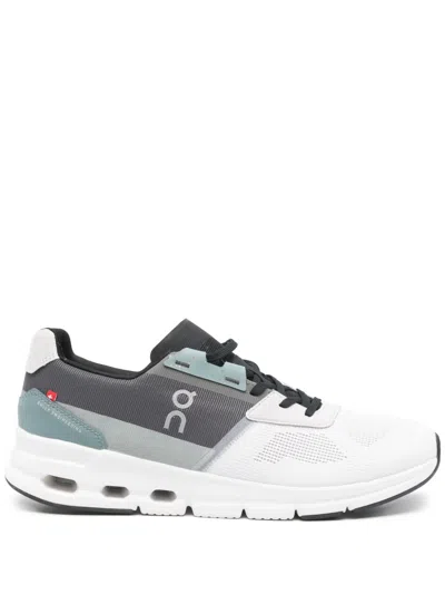 On Running Cloudrift Lace-up Sneakers In Black Fabric