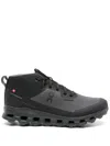On Running Cloudroam Waterproof Panelled Ankle Sneakers In Black