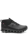 On Running Cloudroam Waterproof Panelled Ankle Sneakers In Black
