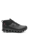 On Running Cloudroam Waterproof Panelled Ankle Sneakers In Black