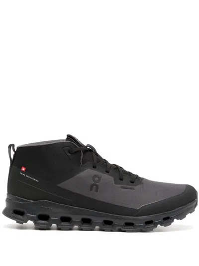 On Running Cloudroam Waterproof Sneakers Shoes In Black