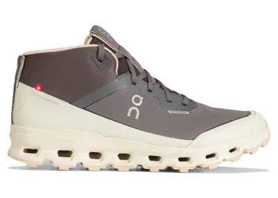 Pre-owned On Running Cloudroam Waterproof (women's) Sneakers In Eclipse/cream