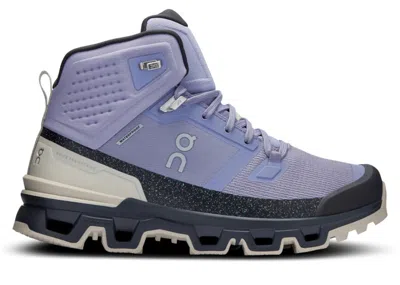 Pre-owned On Running Cloudrock 2 Waterproof (women's) Sneakers In Feather/black
