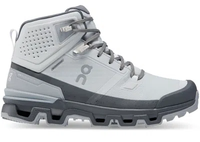 Pre-owned On Running Cloudrock 2 Waterproof (women's) Sneakers In Glacier/eclipse