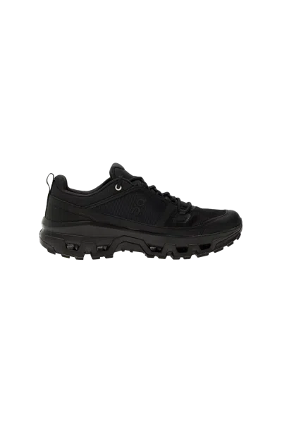 On Running Cloudrock Low Waterproof Hiking Shoe Black | Black