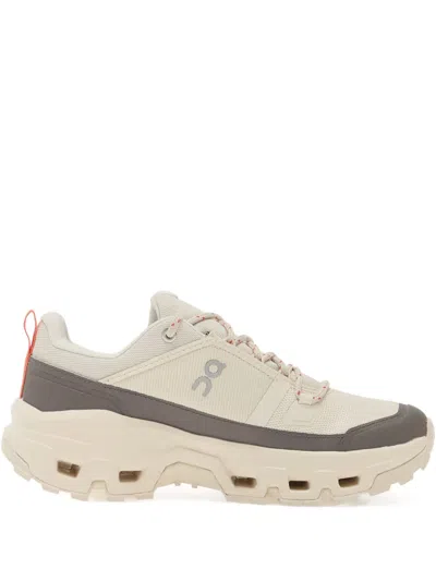 On Running Cloudrock Low Waterproof Sneakers In Neutral