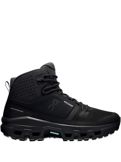 On Running Cloudrock Mid Wp "black" Sneakers