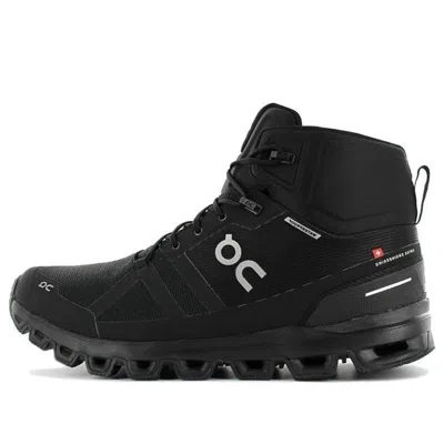 On Running Cloudrock Waterproof 'black'