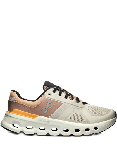 On Running Cloudrunner 2 Mesh-panel Running Sneakers In Neutrals