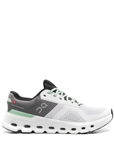On Running Cloudrunner 2 Sneakers In Glacier Sage