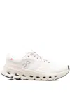 On Running Perforated Trainers In White