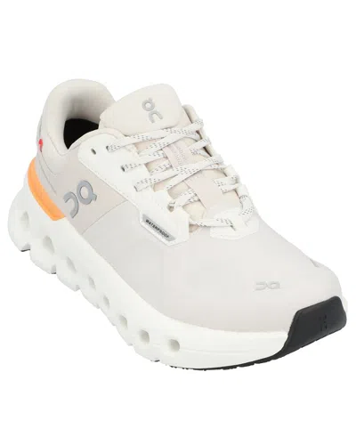 On Running Cloudrunner 2 Waterproof Canvas Sneaker In White