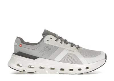 Pre-owned On Running Cloudrunner 2 (women's) Sneakers In Frost/white