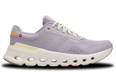 Pre-owned On Running Cloudrunner 2 (women's) Sneakers In Lilac/ivory