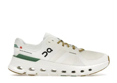 Pre-owned On Running Cloudrunner 2 (women's) Sneakers In Undyed/green