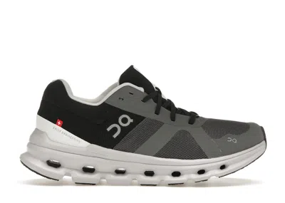 Pre-owned On Running Cloudrunner (women's) Sneakers In Eclipse/black