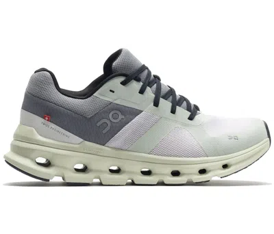 Pre-owned On Running Cloudrunner (women's) Sneakers In Frost/aloe