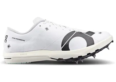 Pre-owned On Running Cloudspike 10000m (women's) Sneakers In Undyed/white/mint
