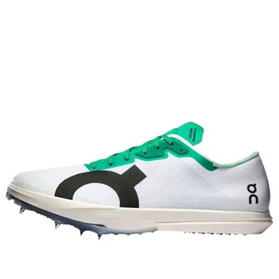 On Running Cloudspike Amplius 2 'mint White' In Animal Print