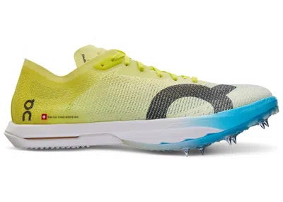 Pre-owned On Running Cloudspike Citius 2 (women's) Sneakers In Limelight/white In Multi