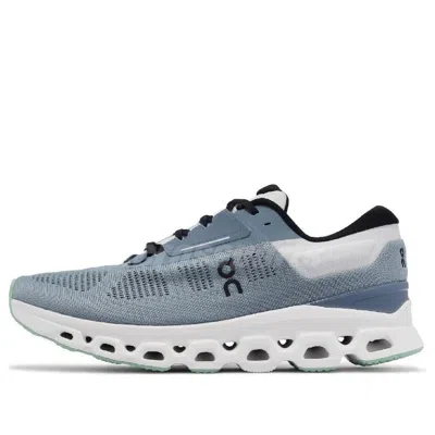 On Running Cloudstratus 3 'wash Metal' In Blue