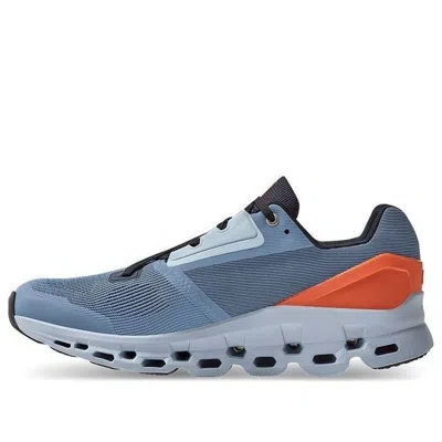 On Running Cloudstratus 'lake Blue Flare Orange'