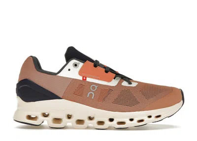 Pre-owned On Running Cloudstratus (women's) Sneakers In Cork/fawn
