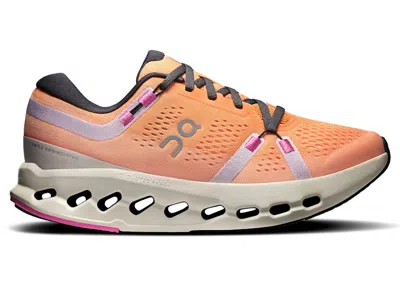 Pre-owned On Running Cloudsurfer 2 (women's) Sneakers In Tangerine/ivory In Multi