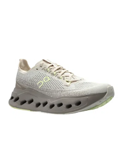 On Running Cloudsurfer Max Lace-up Sneakers In Gray