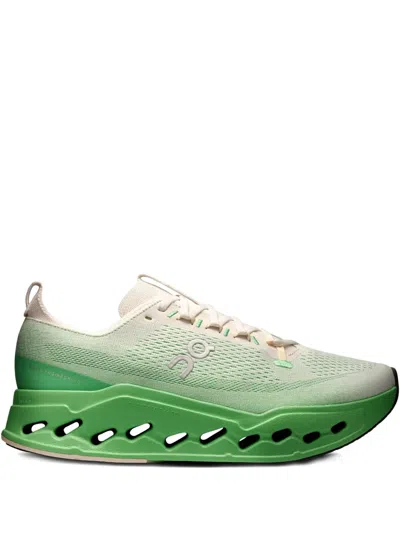 On Running Cloudsurfer Max Sneakers In Green