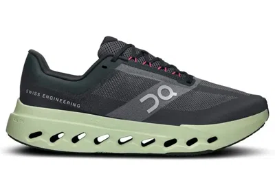 Pre-owned On Running Cloudsurfer Next (women's) Sneakers In Black/lima