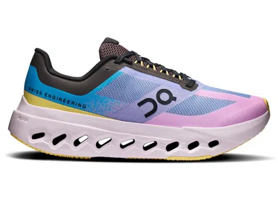 Pre-owned On Running Cloudsurfer Next (women's) Sneakers In Malibu/raspberry