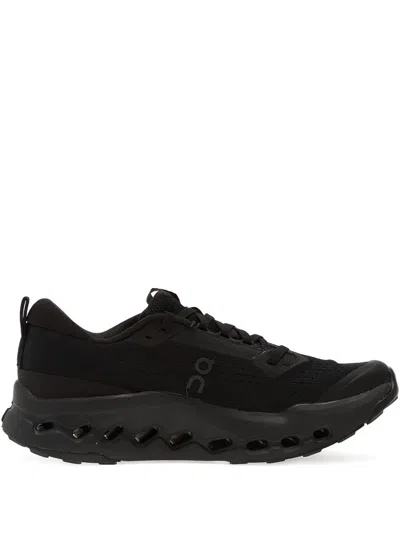 On Running Cloudsurfer Trail 2 Lace-up Sneakers In Black