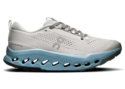 Pre-owned On Running Cloudsurfer Trail 2 (women's) Sneakers In Glacier/dust