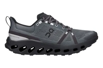 Pre-owned On Running Cloudsurfer Trail Eclipse Black In Eclipse/black