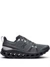 On Running Cloudsurfer Trail "eclipse Black" Sneakers In Grey