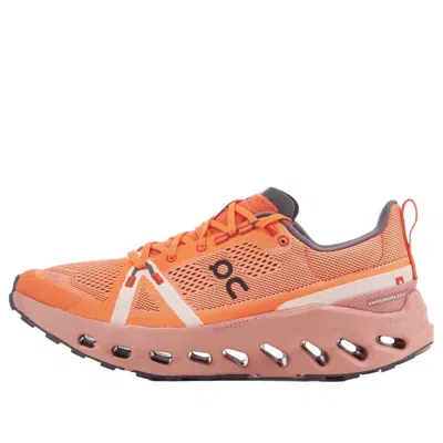 On Running Cloudsurfer Trail 'flame Dustrose'