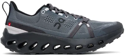 On Running Cloudsurfer Trail Mesh Sneakers In Black