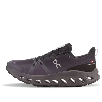 On Running Cloudsurfer Trail Waterproof 'black Eclipse'