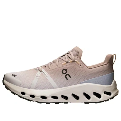 On Running Cloudsurfer Trail Waterproof 'desert Wolf' In Sand