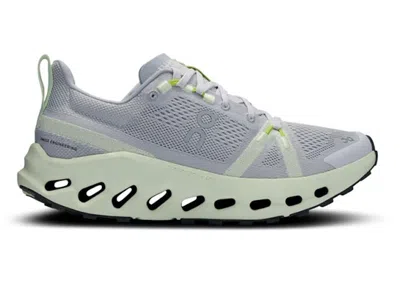 Pre-owned On Running Cloudsurfer Trail (women's) Sneakers In Frost/lima