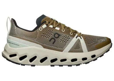 Pre-owned On Running Cloudsurfer Trail (women's) Sneakers In Hunter/ice