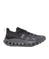 On Running Cloudsurfer Trail Wp Sneakers In Black